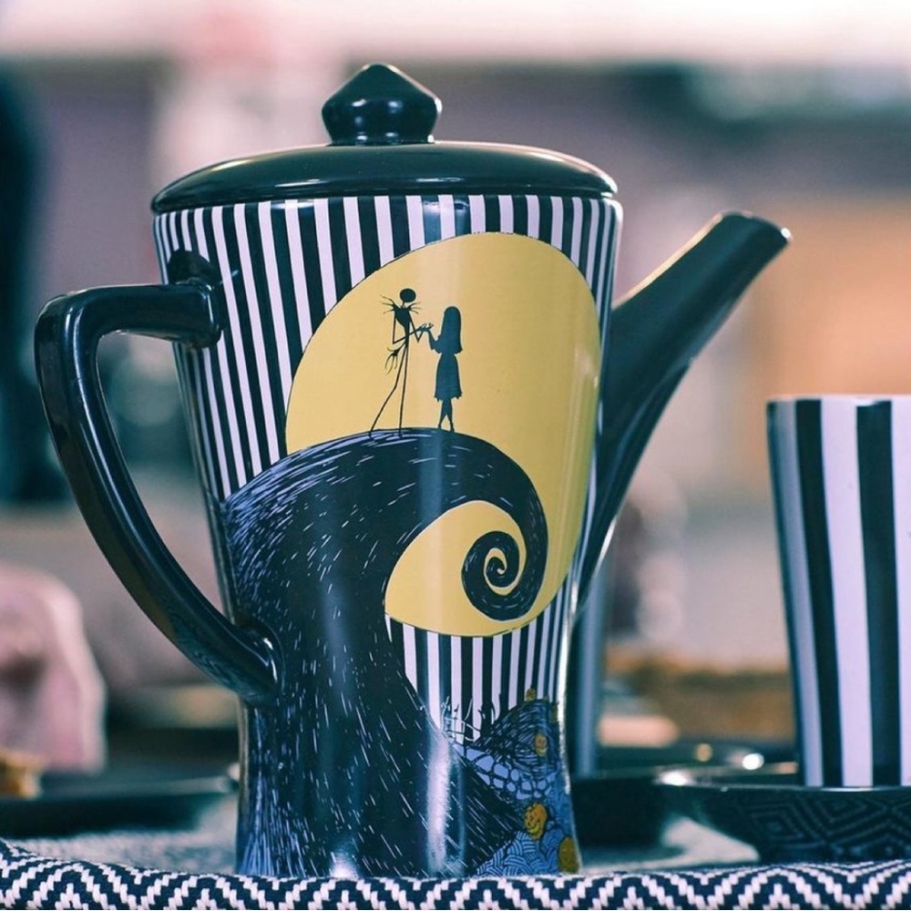 Tim Burton The Nightmare Before Christmas Ceramic Tea Set NWT